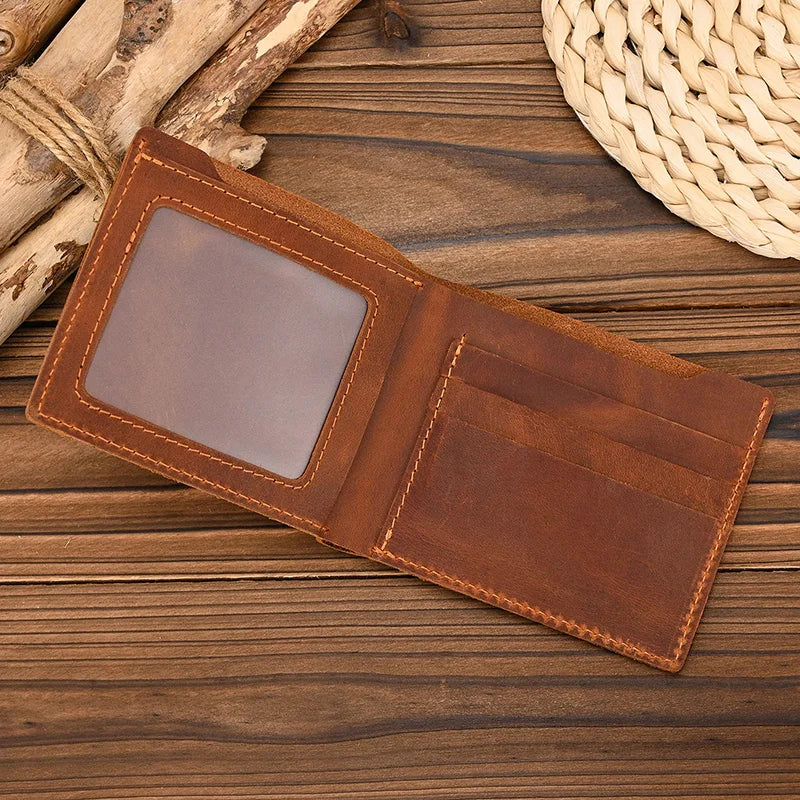 Shadow Veil Genuine Leather Wallet