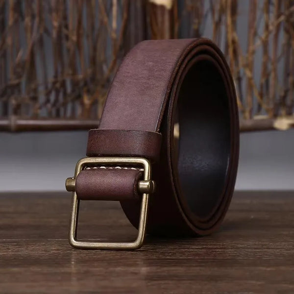 Celestial Genuine Leather Belt