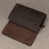 Crimson Ridge Genuine Leather Clutch Wallet 