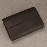 Crimson Ridge Genuine Leather Clutch Wallet 