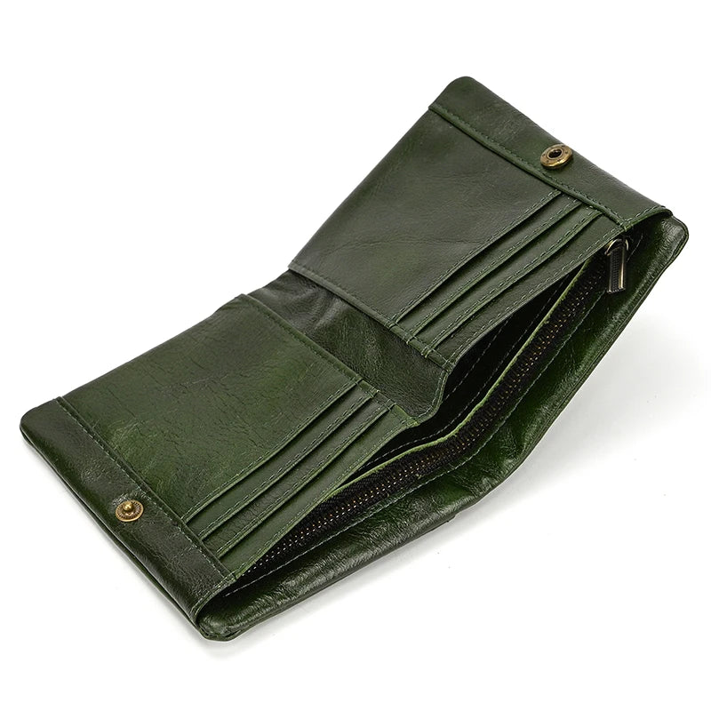 Thunder Vei Genuine Leather Wallet