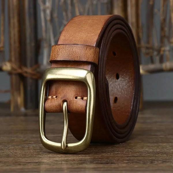 Crimson Forge Genuine Leather Belt