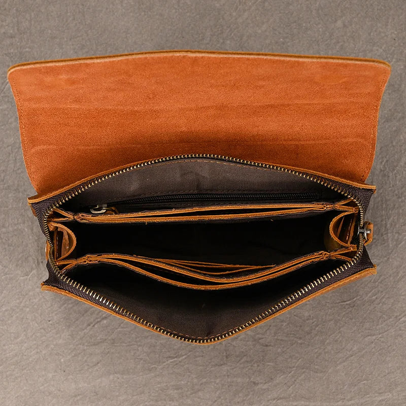 Mistcrest Genuine Leather Portfolio Wallet 