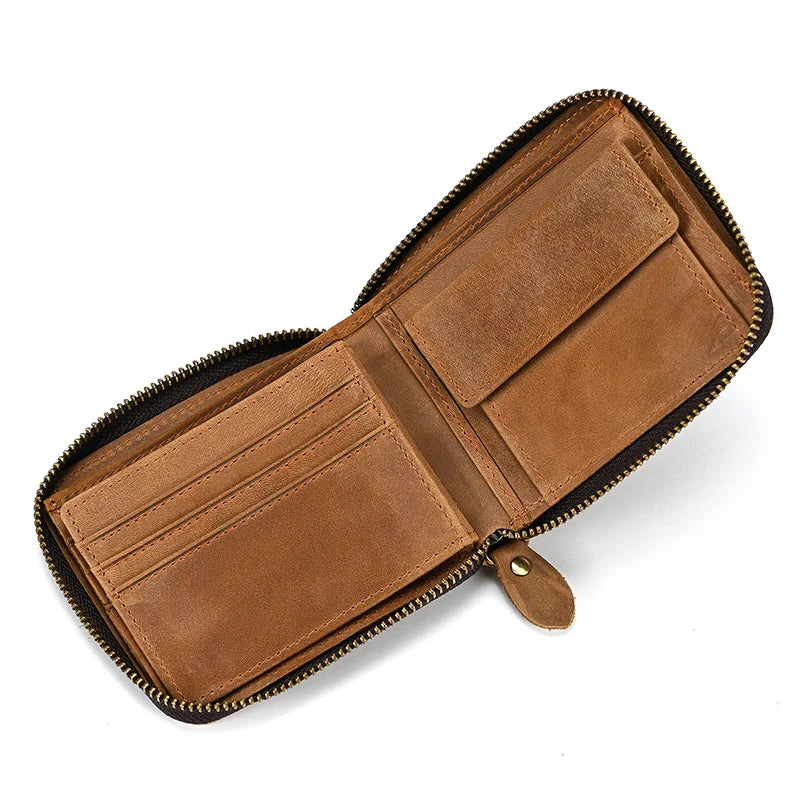 Steel Trail Genuine Leather Wallet 