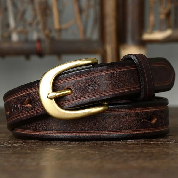 Iron Quill Genuine Leather Belt