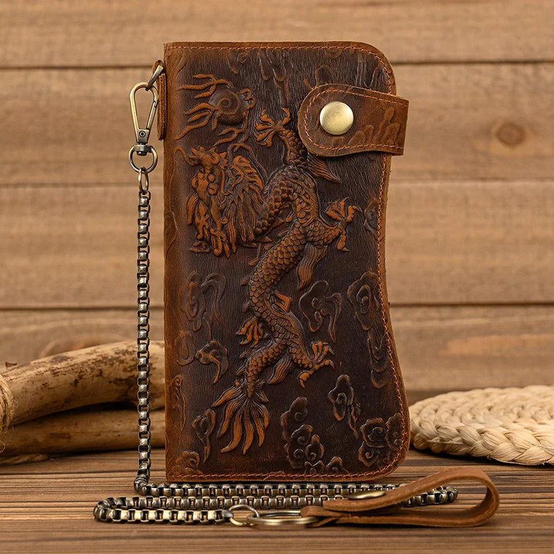 Mystic Wind Genuine Leather Wallet 