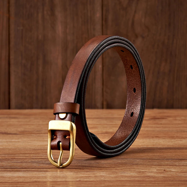 Sivora Stone Genuine Leather Belt