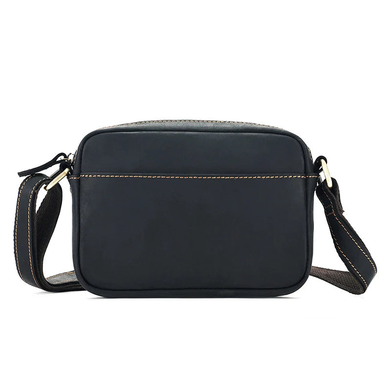 Ember Blaze Genuine Leather Shoulder Bag