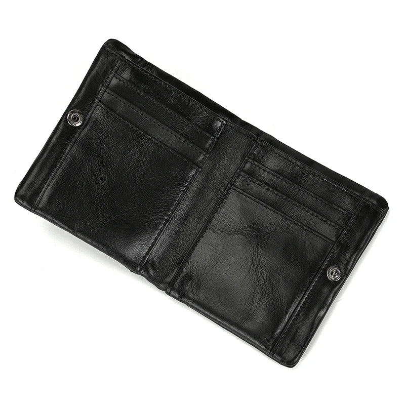 Thunder Vei Genuine Leather Wallet