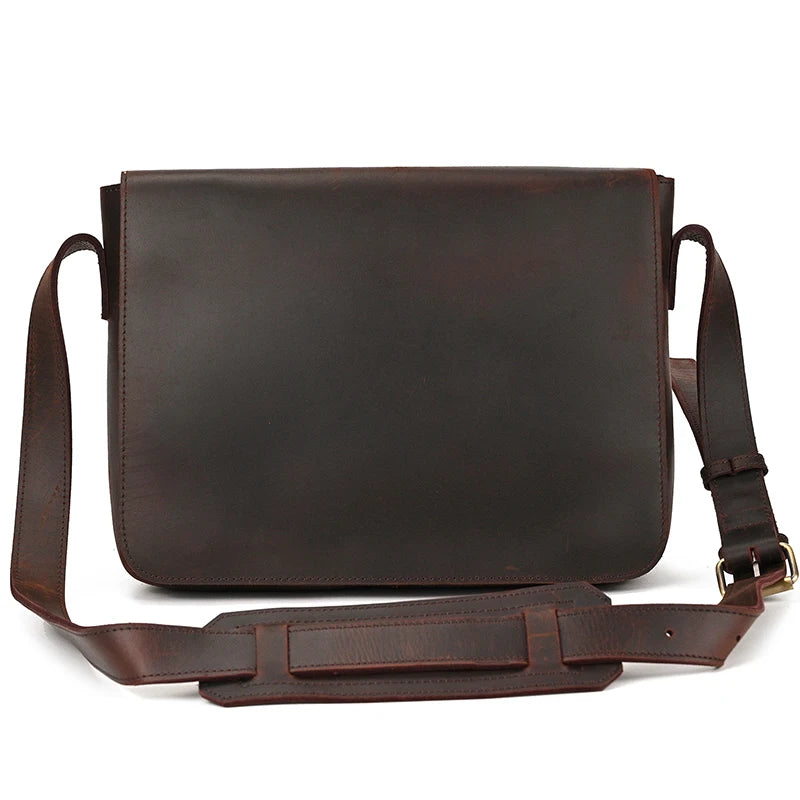 Inferno Forge Genuine Leather Shoulder Bag