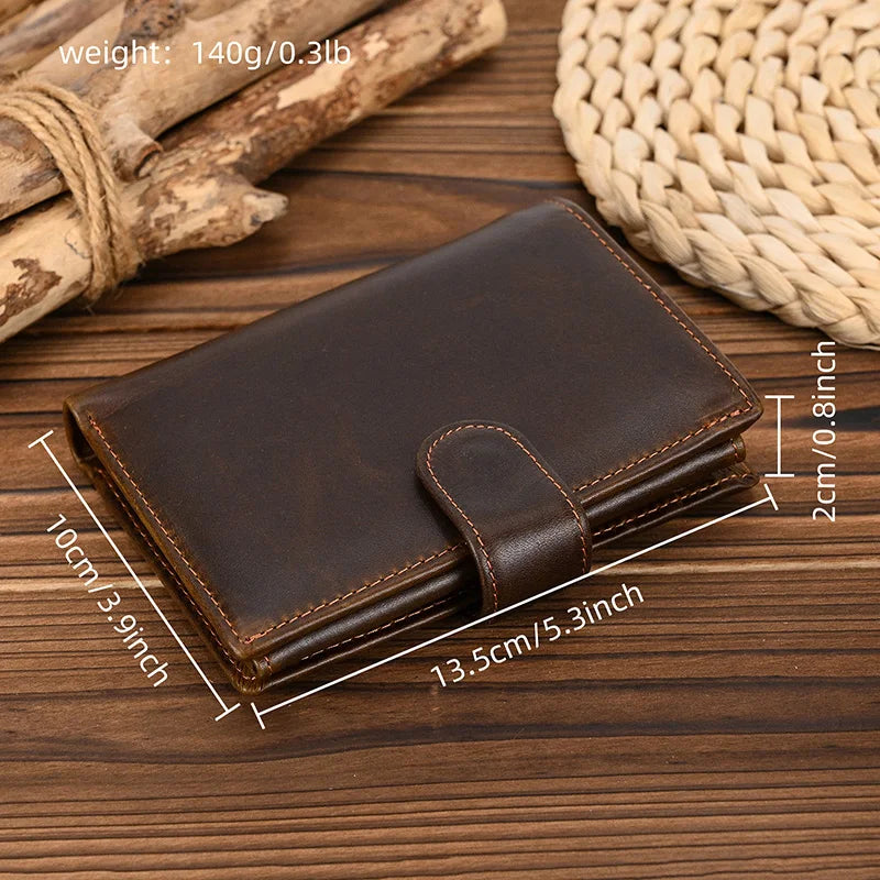 Glacier Forge Genuine Leather Wallet 