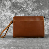 Glacier Mist Genuine Leather Clutch Wallet 