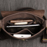 Emberfall Genuine Leather Shoulder Bag