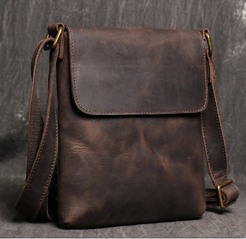 Emberfall Genuine Leather Shoulder Bag