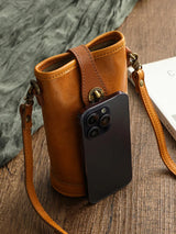 Windtide Genuine Leather Shoulder Bag