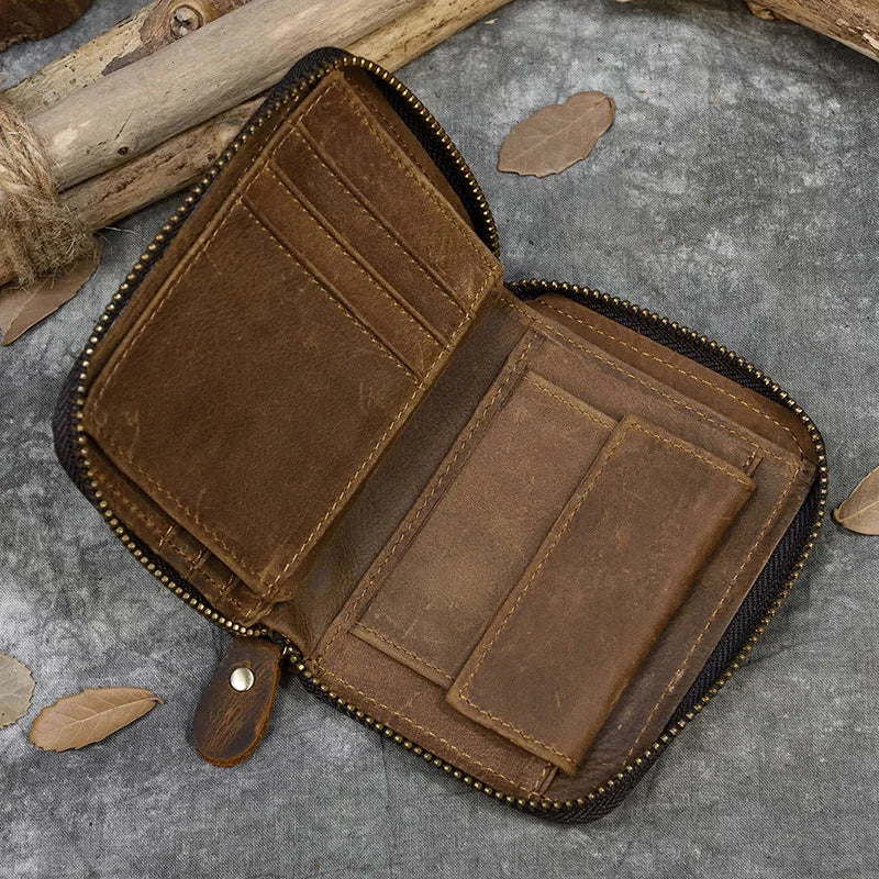 Steel Trail Genuine Leather Wallet