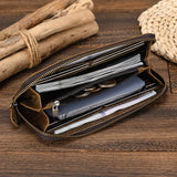 Raven Wind Genuine Leather Women's Wallet 