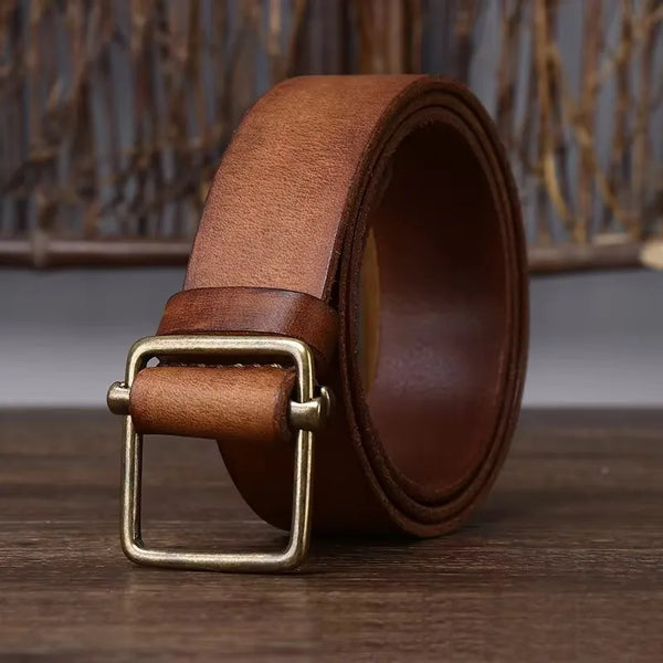 Celestial Genuine Leather Belt