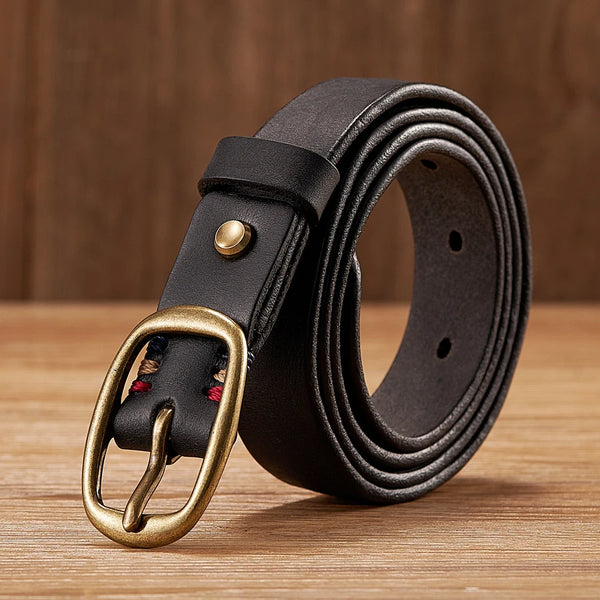 Azure Genuine Leather Belt