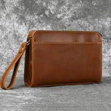 Glacier Mist Genuine Leather Clutch Wallet 