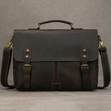 Granite Path Genuine Leather Shoulder Bag