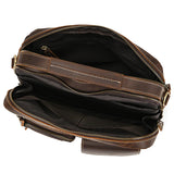 Sapphire Stream Genuine Leather Shoulder Bag