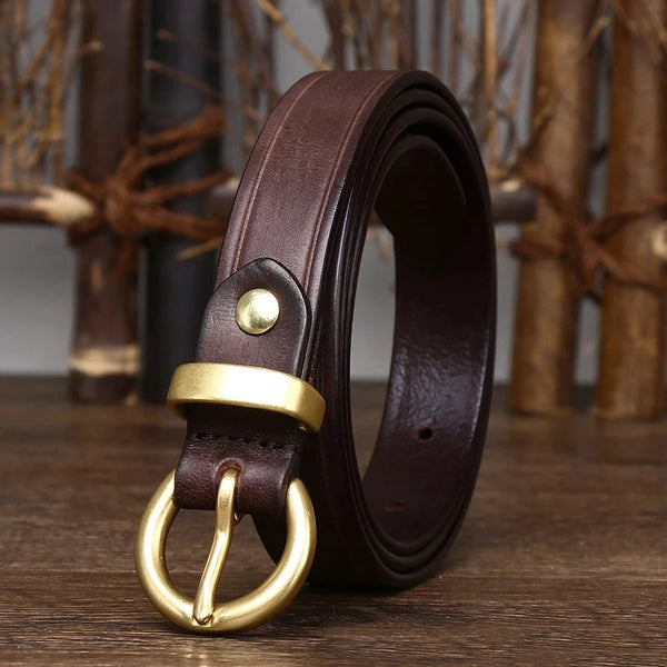 Glacier Trail Genuine Leather Belt