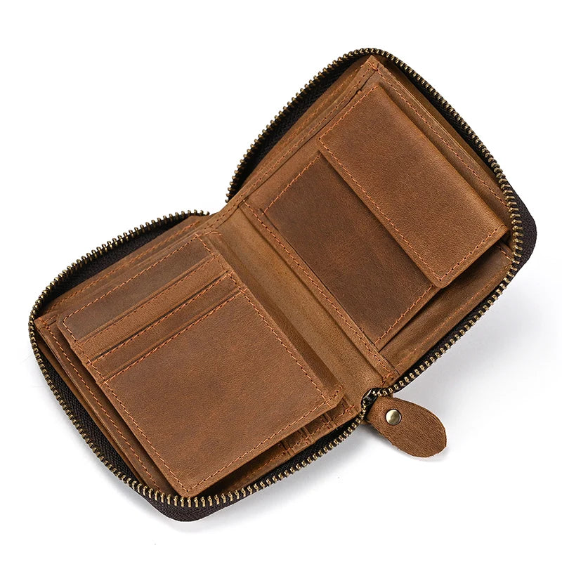 Steel Trail Genuine Leather Wallet