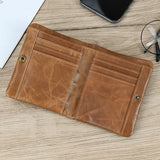 Thunder Vei Genuine Leather Wallet